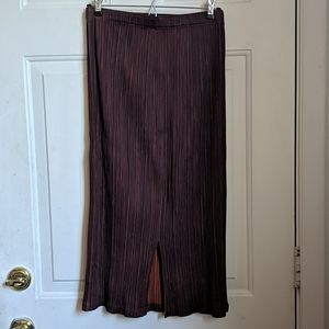 Pleats Please! Over-knee skirt
